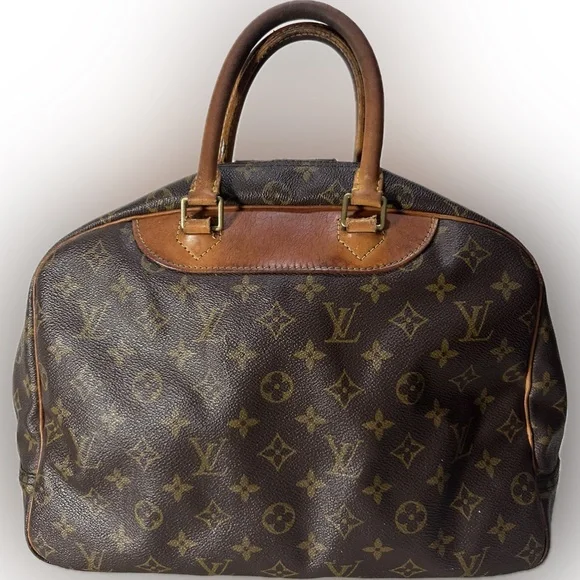 LOUIS VUITTON *Iconic Vintage Authentic DEAUVILLE MONOGRAM "J.Lo" Purse - Picture 4 of 16